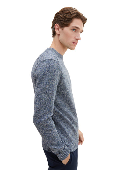 Knitted Sweater With Round Neckline_1038246_32741_03
