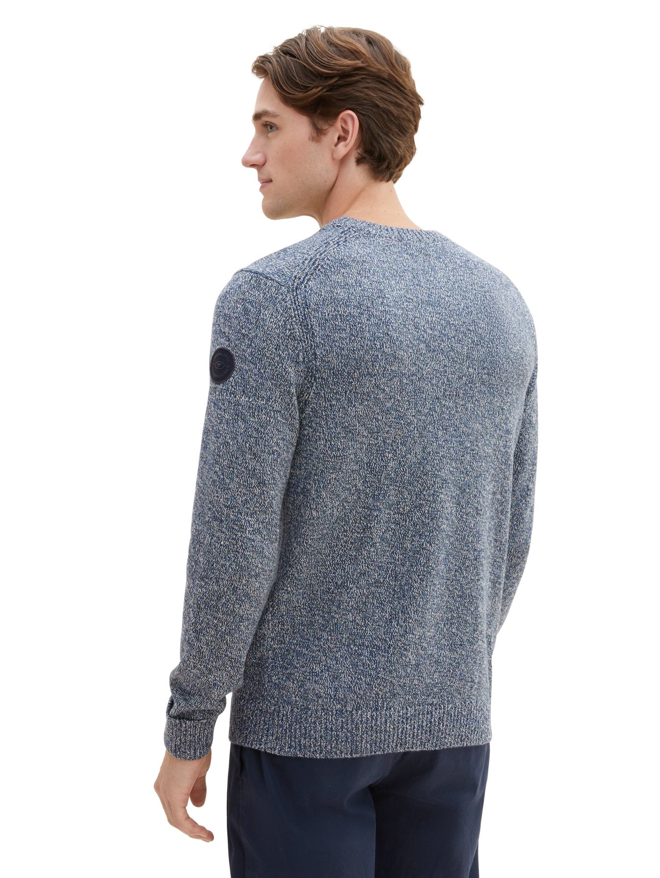 Knitted Sweater With Round Neckline_1038246_32741_04