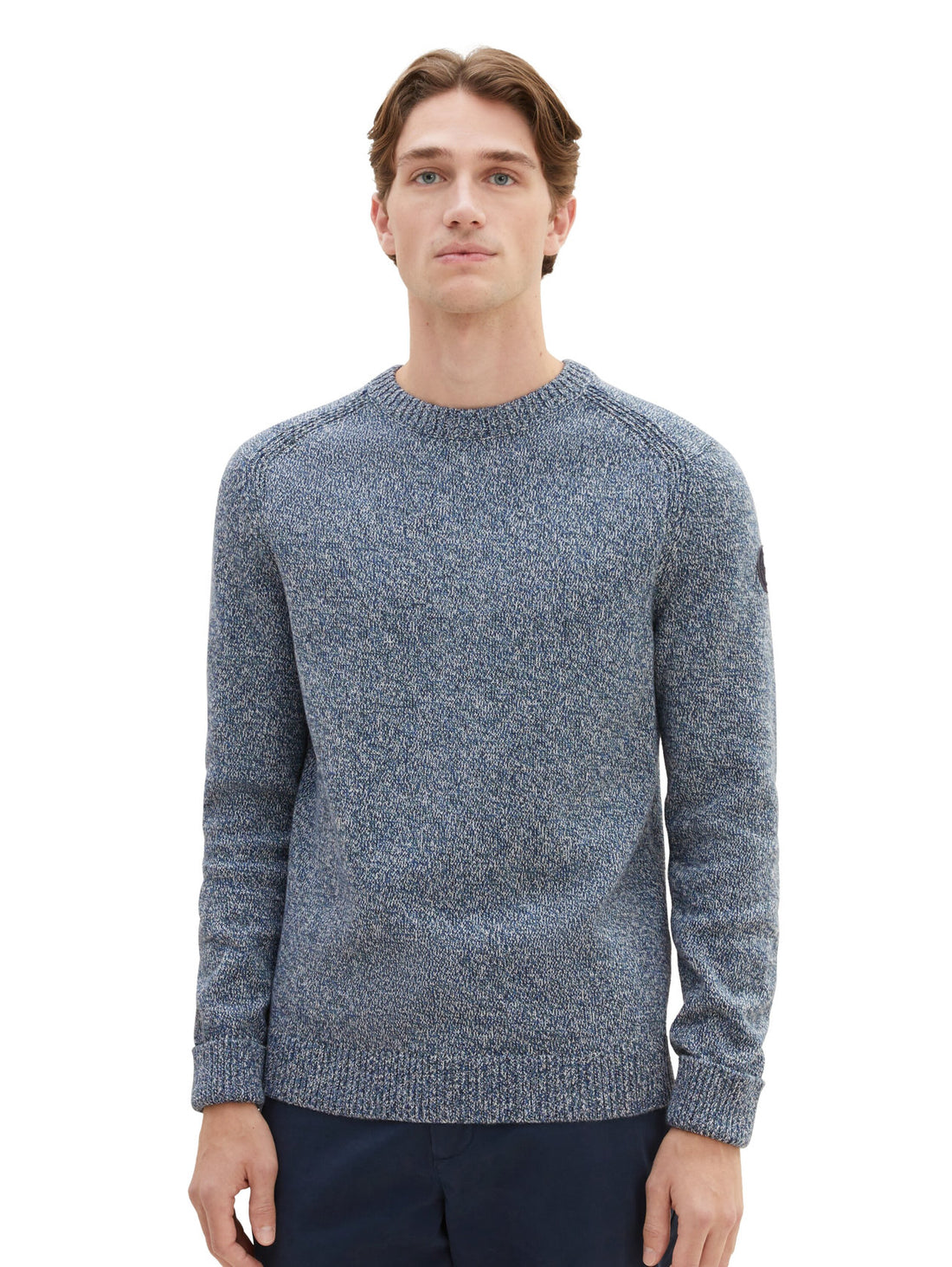 Knitted Sweater With Round Neckline_1038246_32741_05