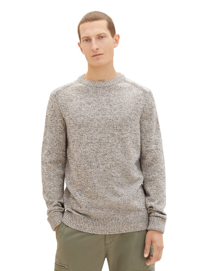 Knitted Sweater With Round Neckline_1038246_32742_05