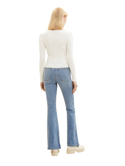 High Rise Flared Jeans_1038294_10118_05