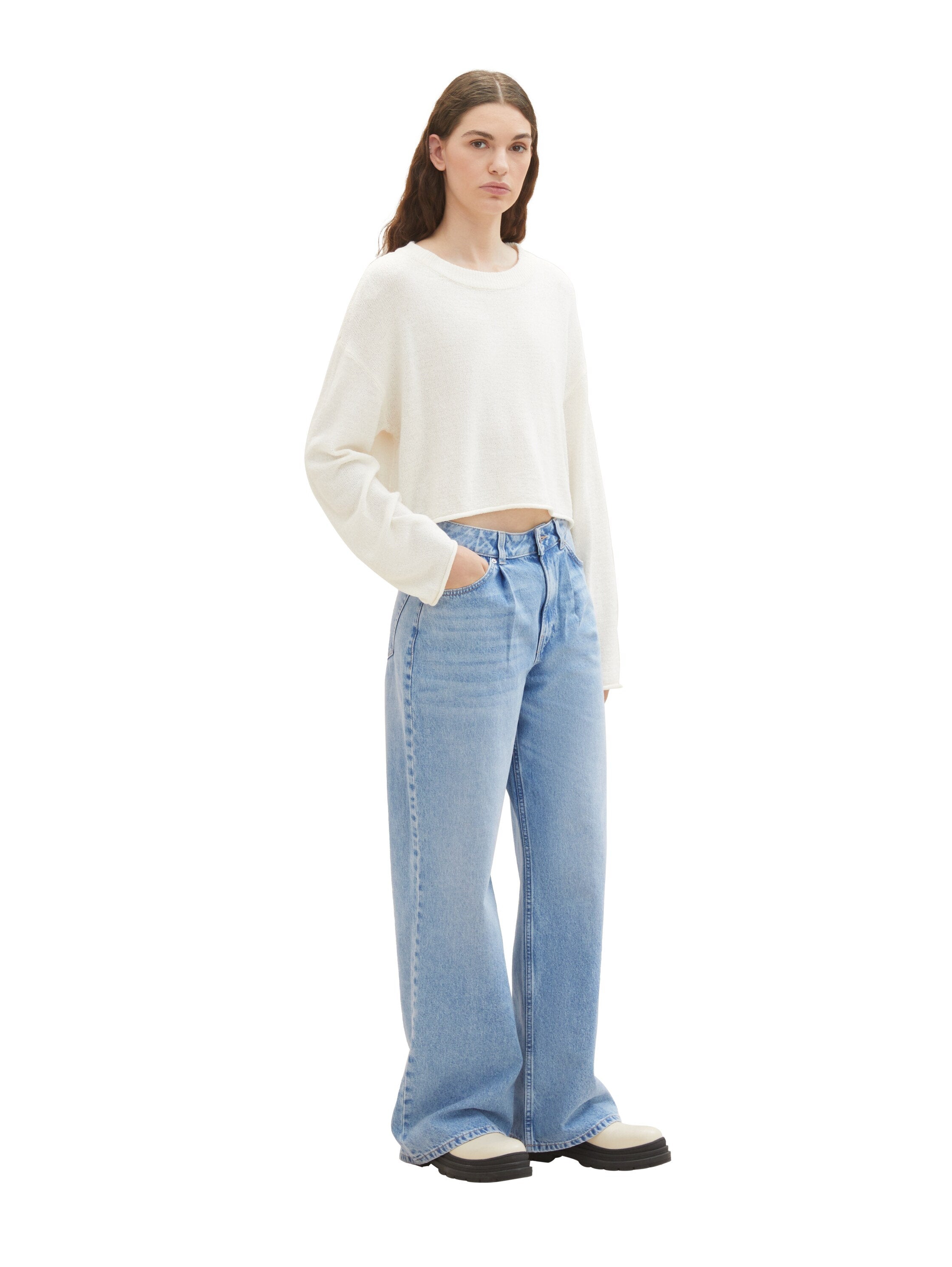 Loose Straight Fit Jeans_1038295_10118_03