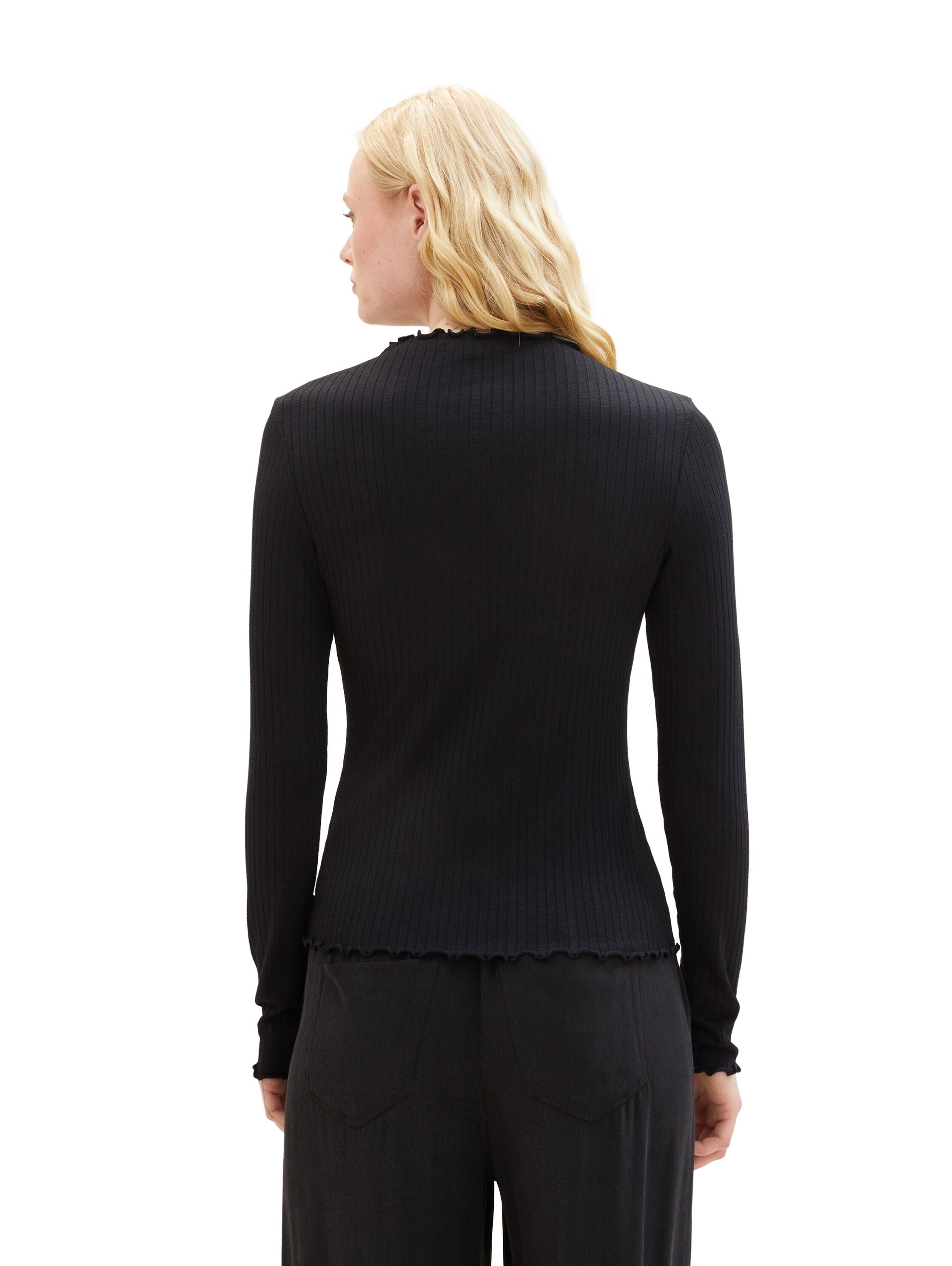 Long Sleeve Ribbed Top_1038368_14482_04