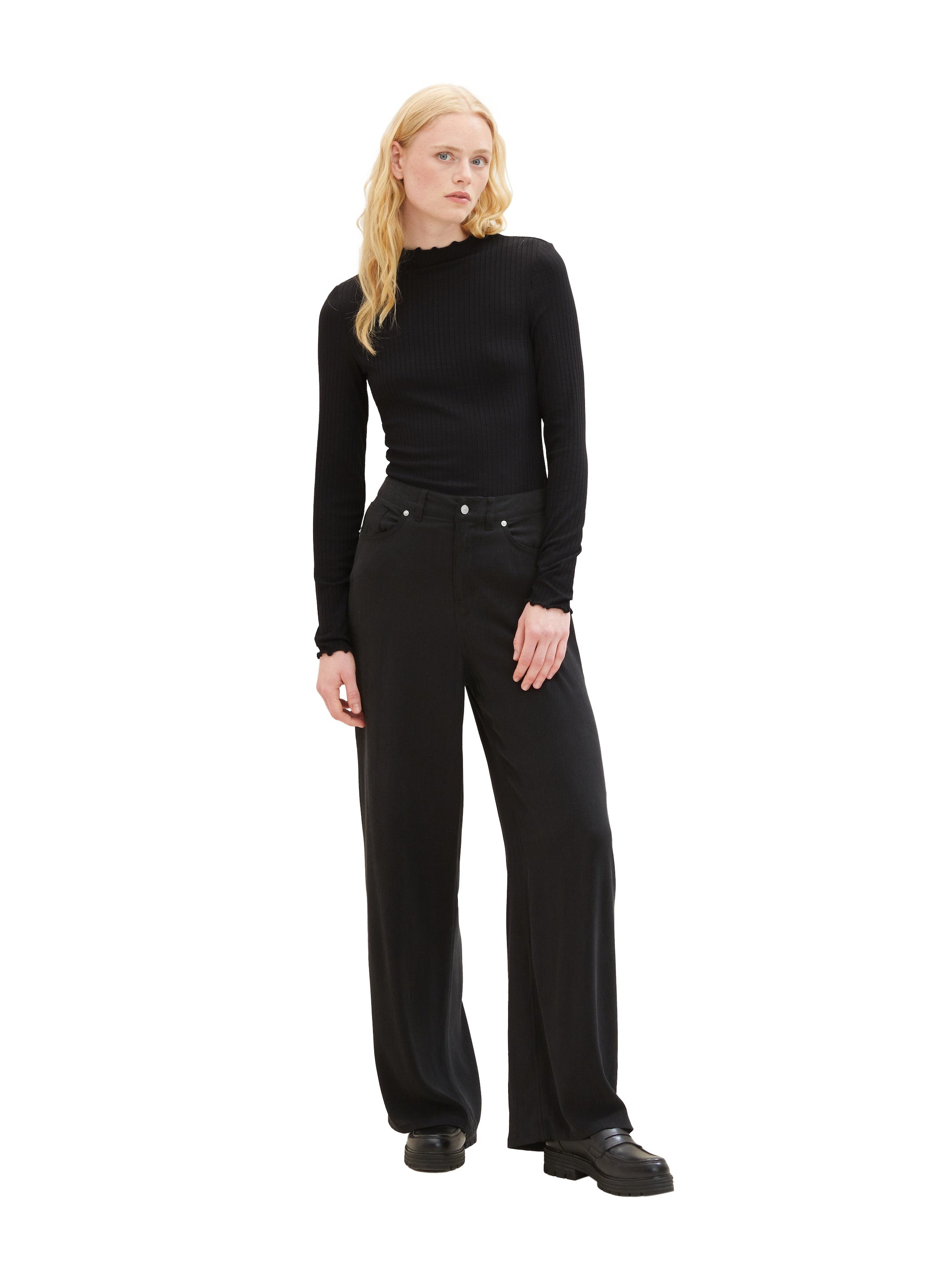 Long Sleeve Ribbed Top_1038368_14482_05