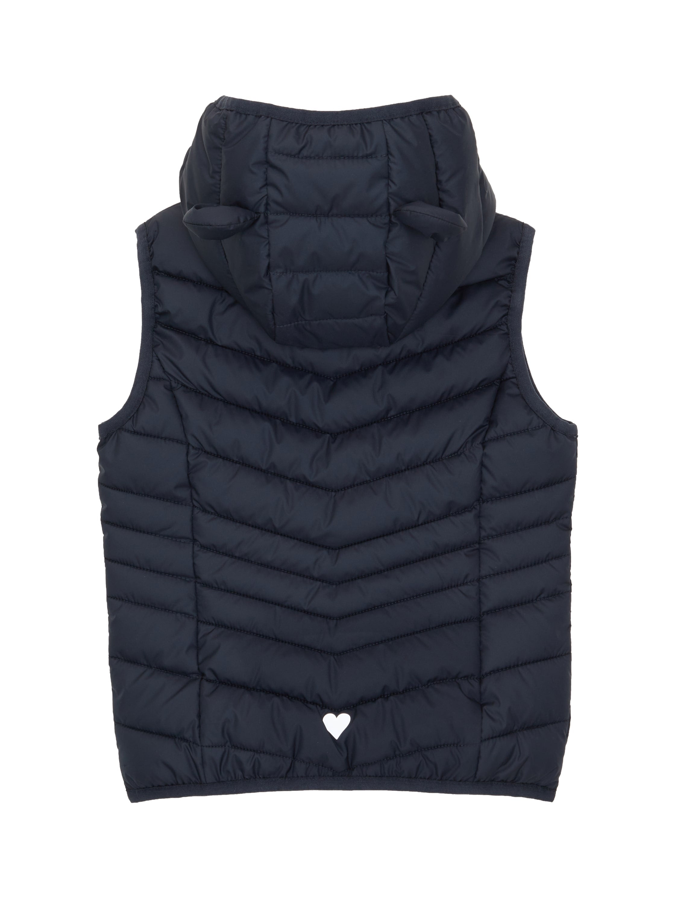 Light Weight Puffer Vest With Hood_1038497_10668_02