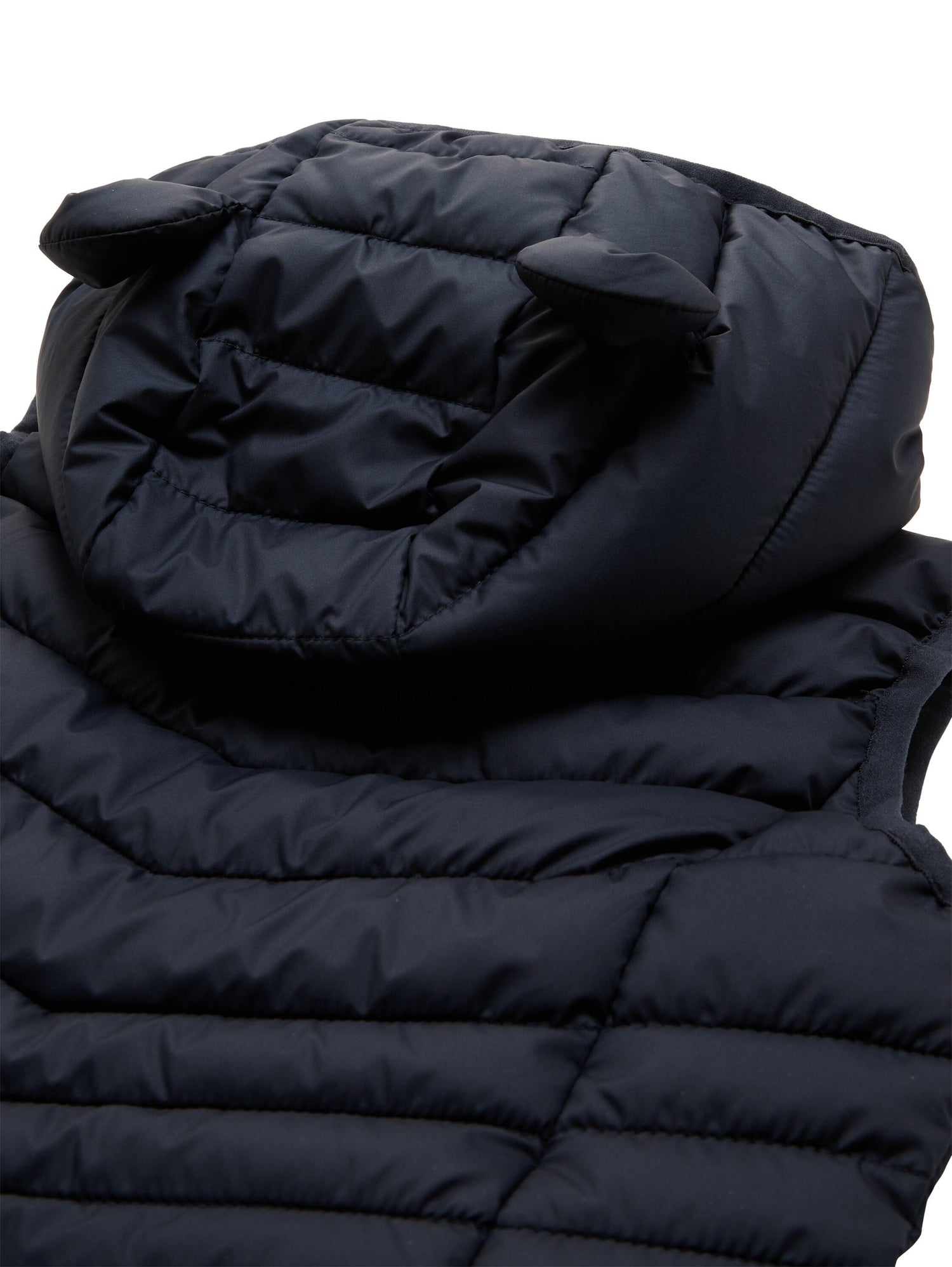 Light Weight Puffer Vest With Hood_1038497_10668_03