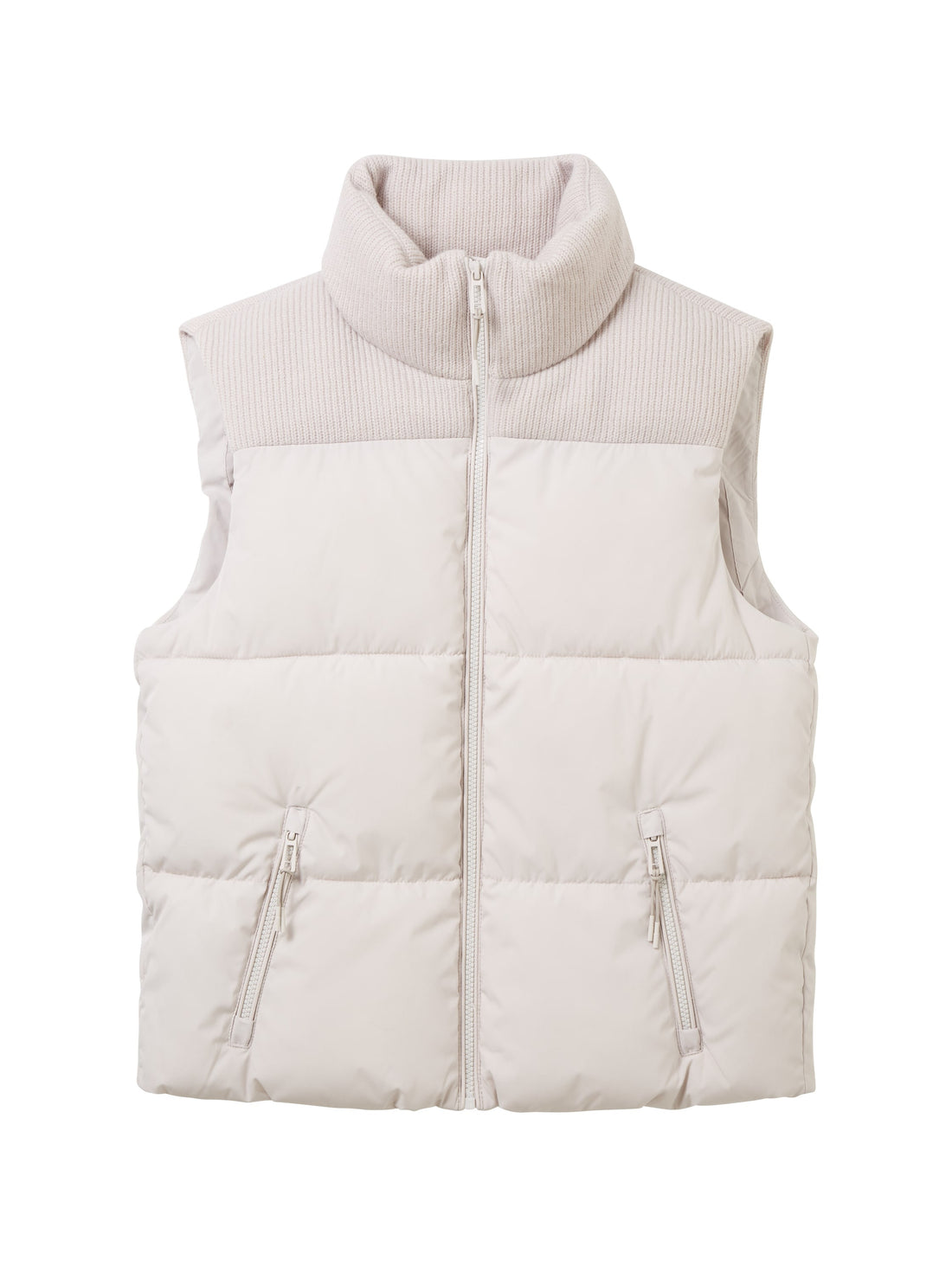 Padded Vest With High Collar_1038676_16339_01