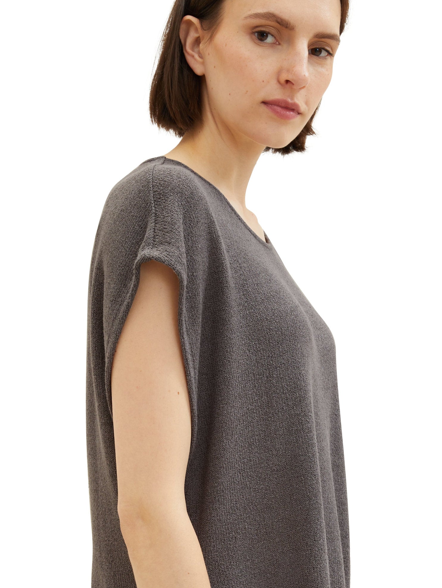 Blouse With Cap Sleeve_1038726_32251_05