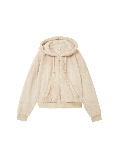 Fuzzy Zip Up Hoodie_1038746_31700_01