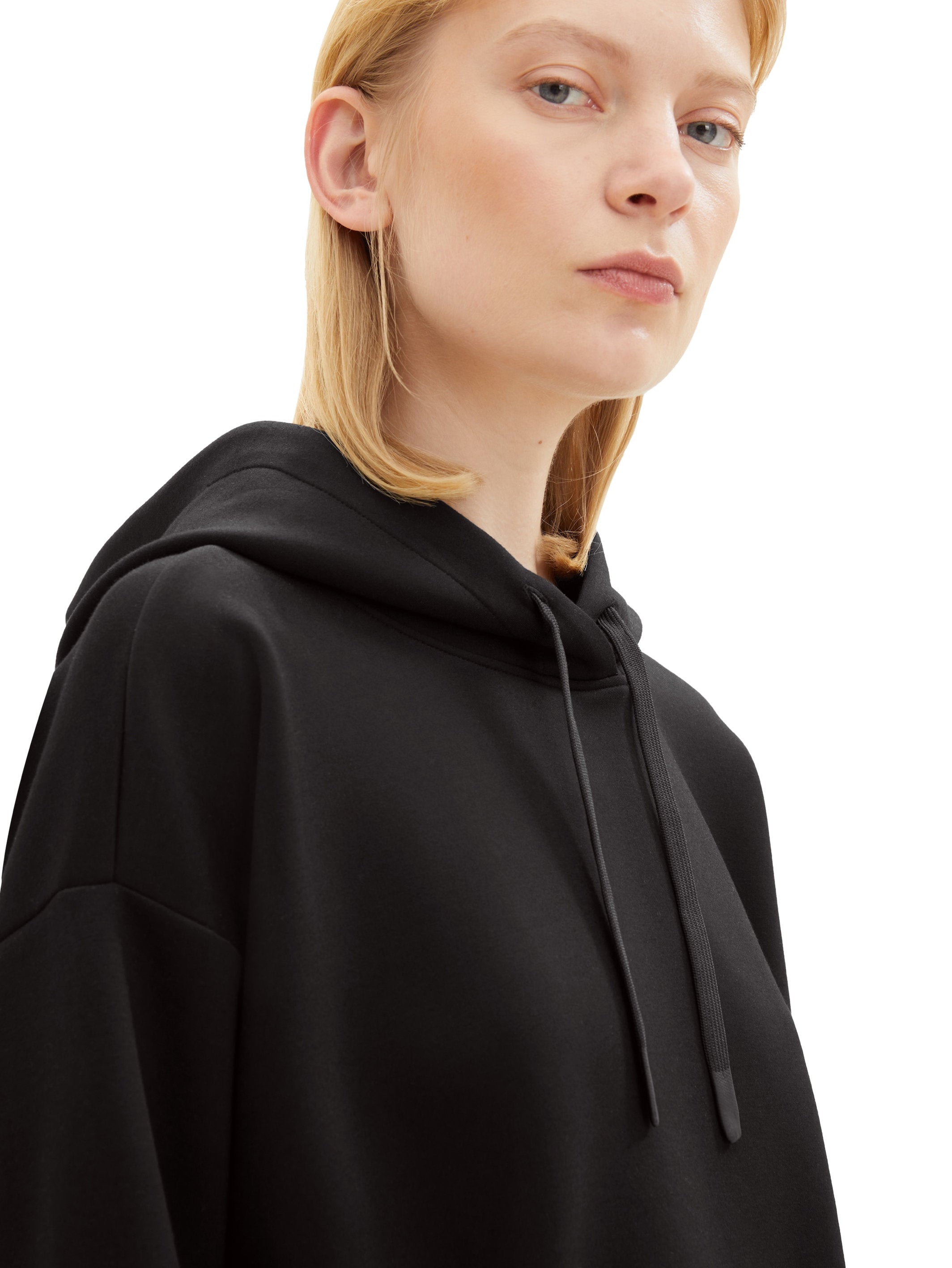Cropped Hoodie With Adjustable Hem_1038747_14482_05