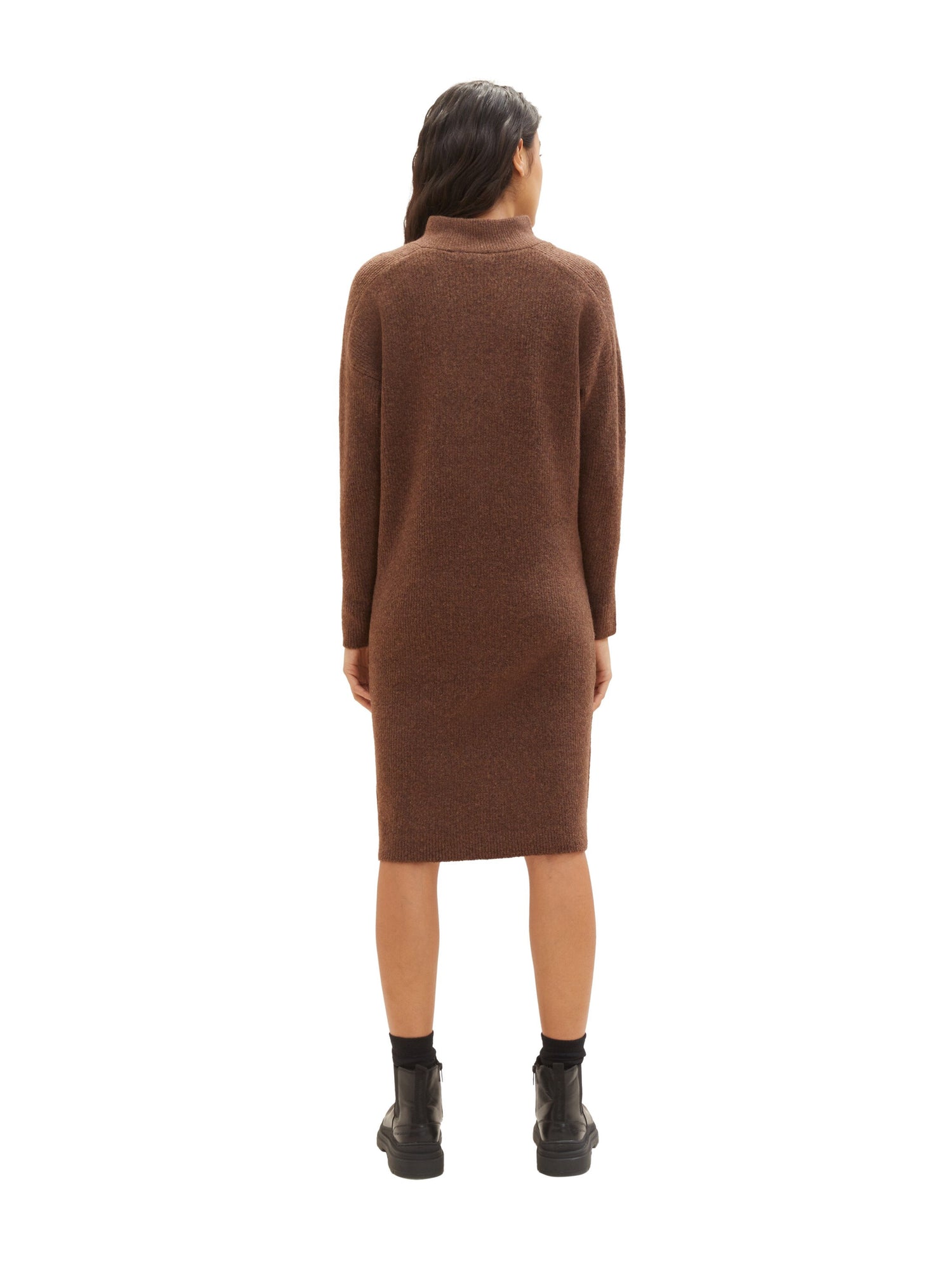 Sweater Knee Length Dress_1038823_32516_04