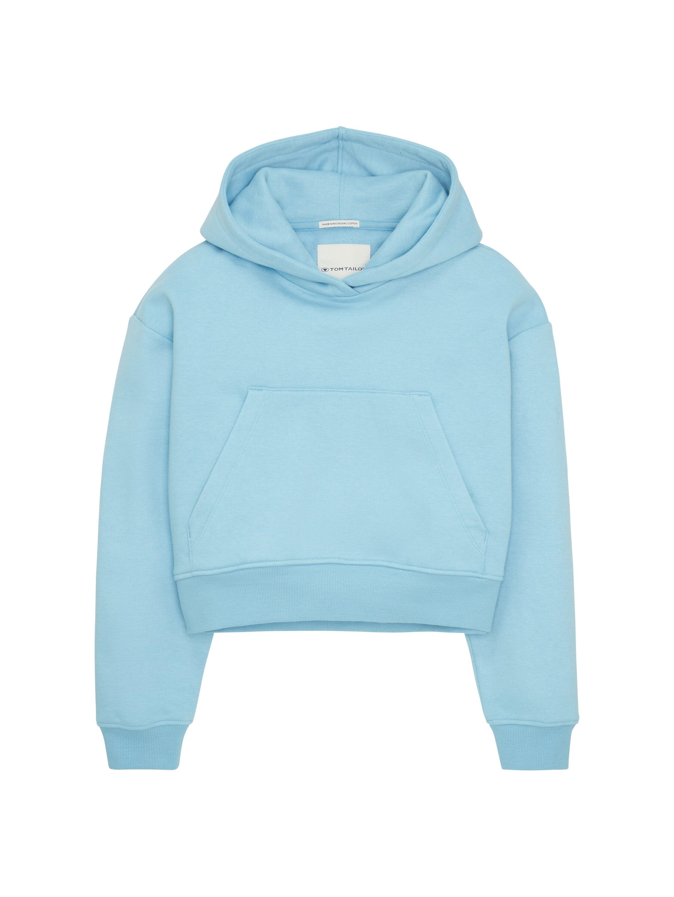 Cropped Back Printed Hoody_1038956_33959_01