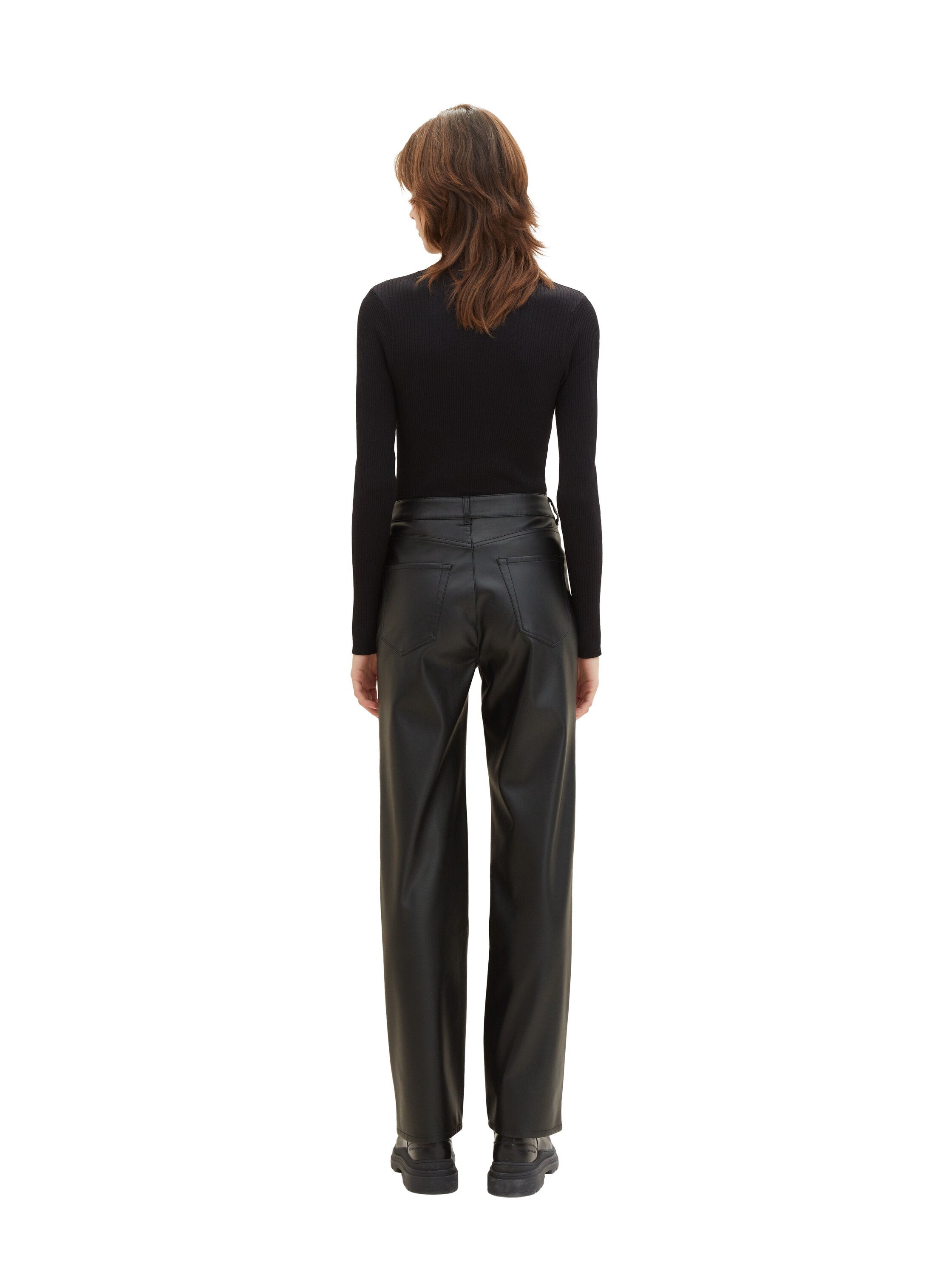 Faux Leather Dress Trousers_1039446_14482_05