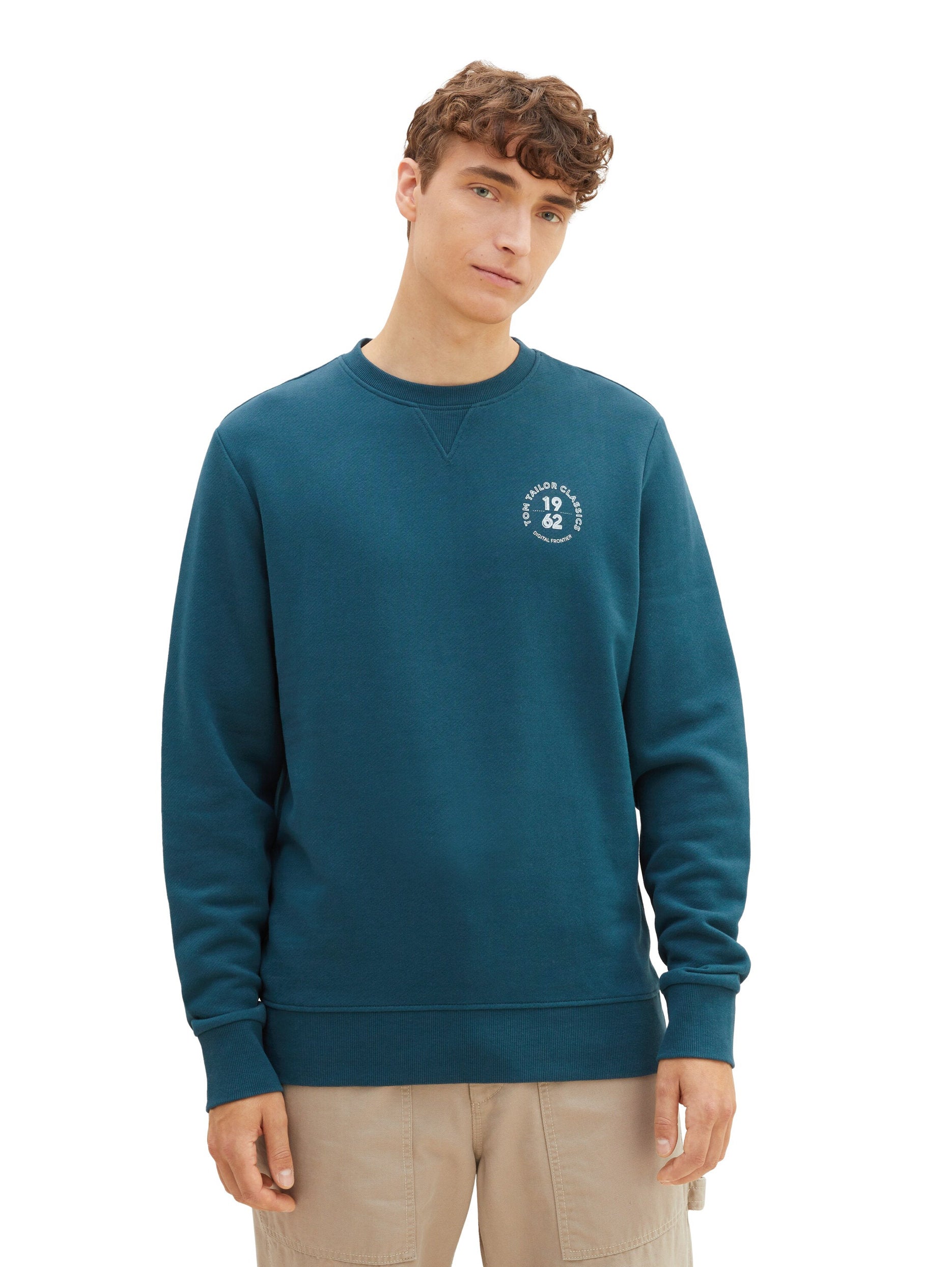 Crew Neck Sweatshirt With Side Logo_1040047_21179_06