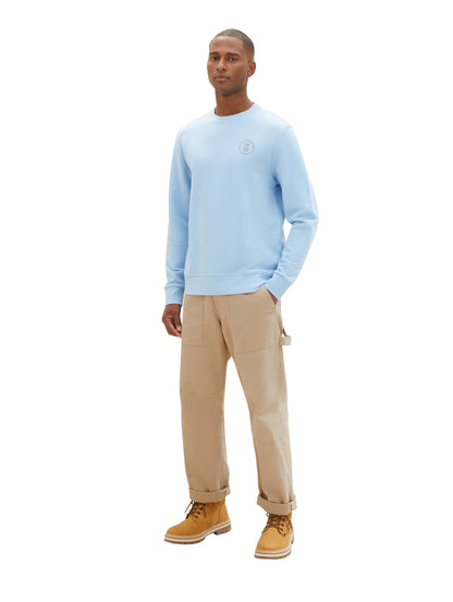 Crew Neck Sweatshirt With Side Logo_1040047_32245_03