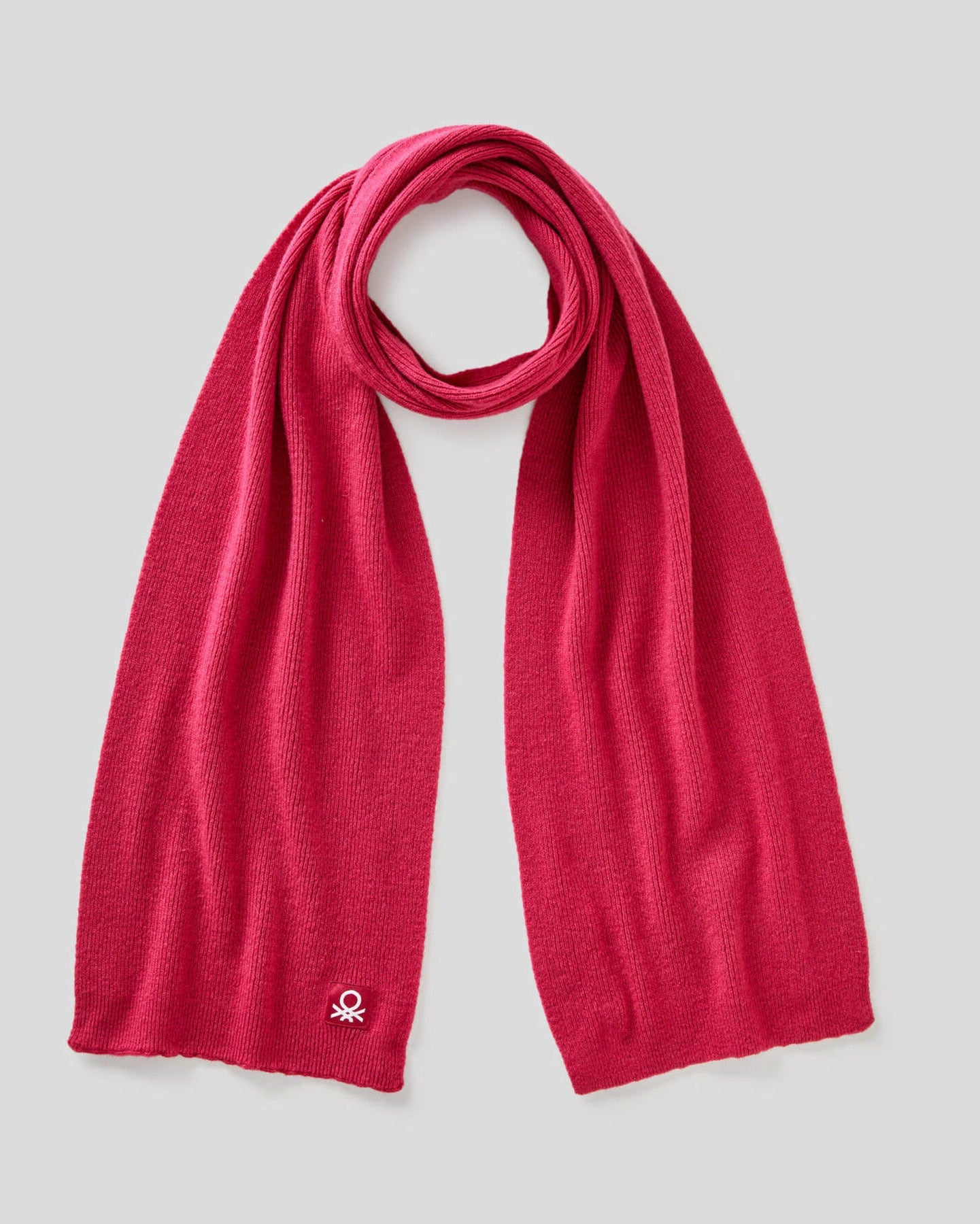 Fuchsia Scarf Benetton