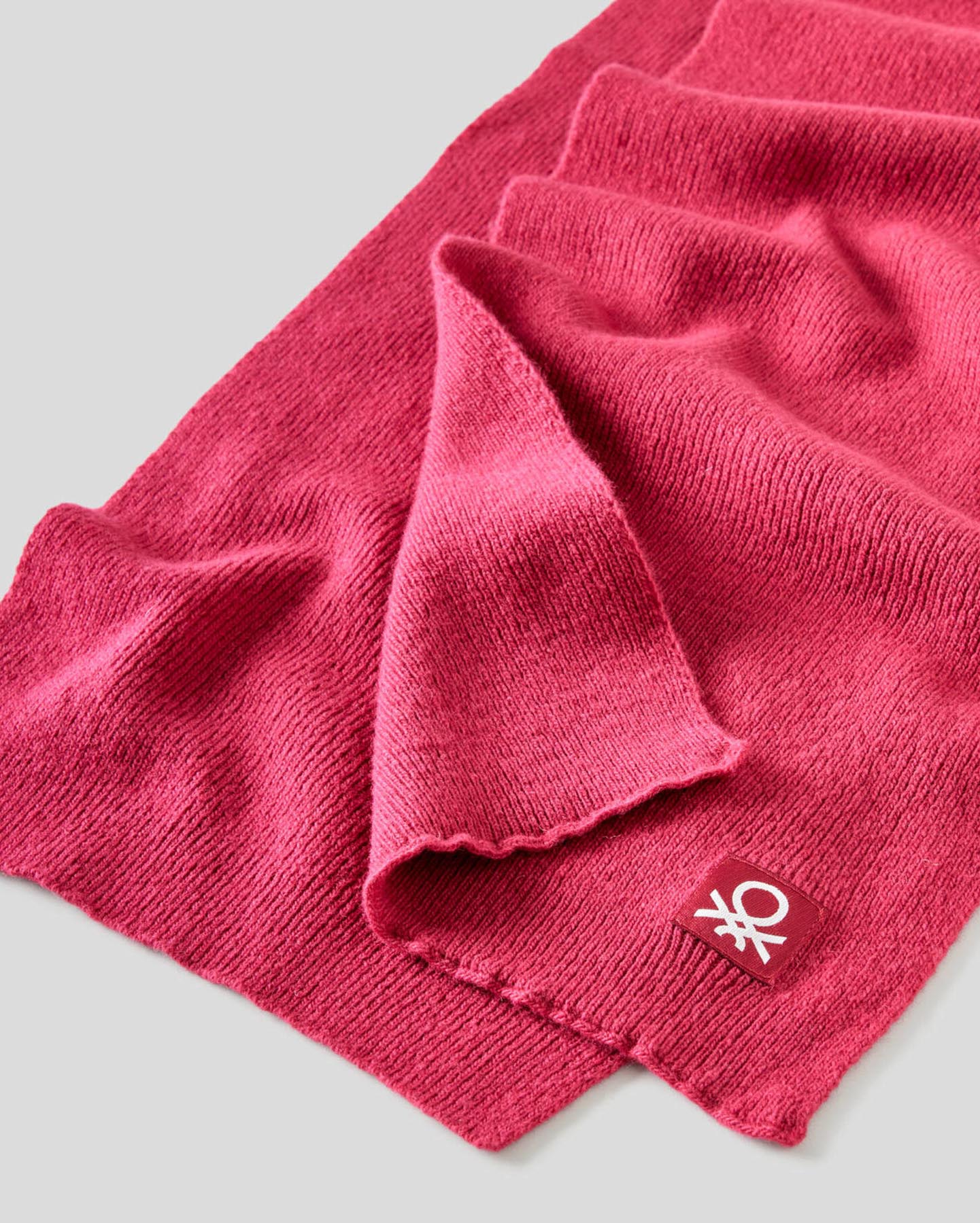 Fuchsia Scarf Benetton