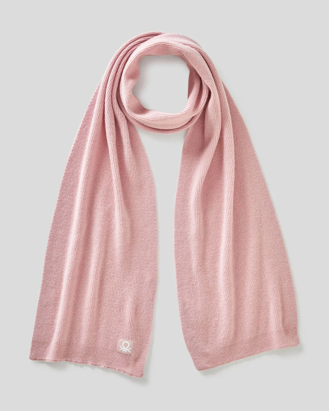 Pink Scarf Benetton