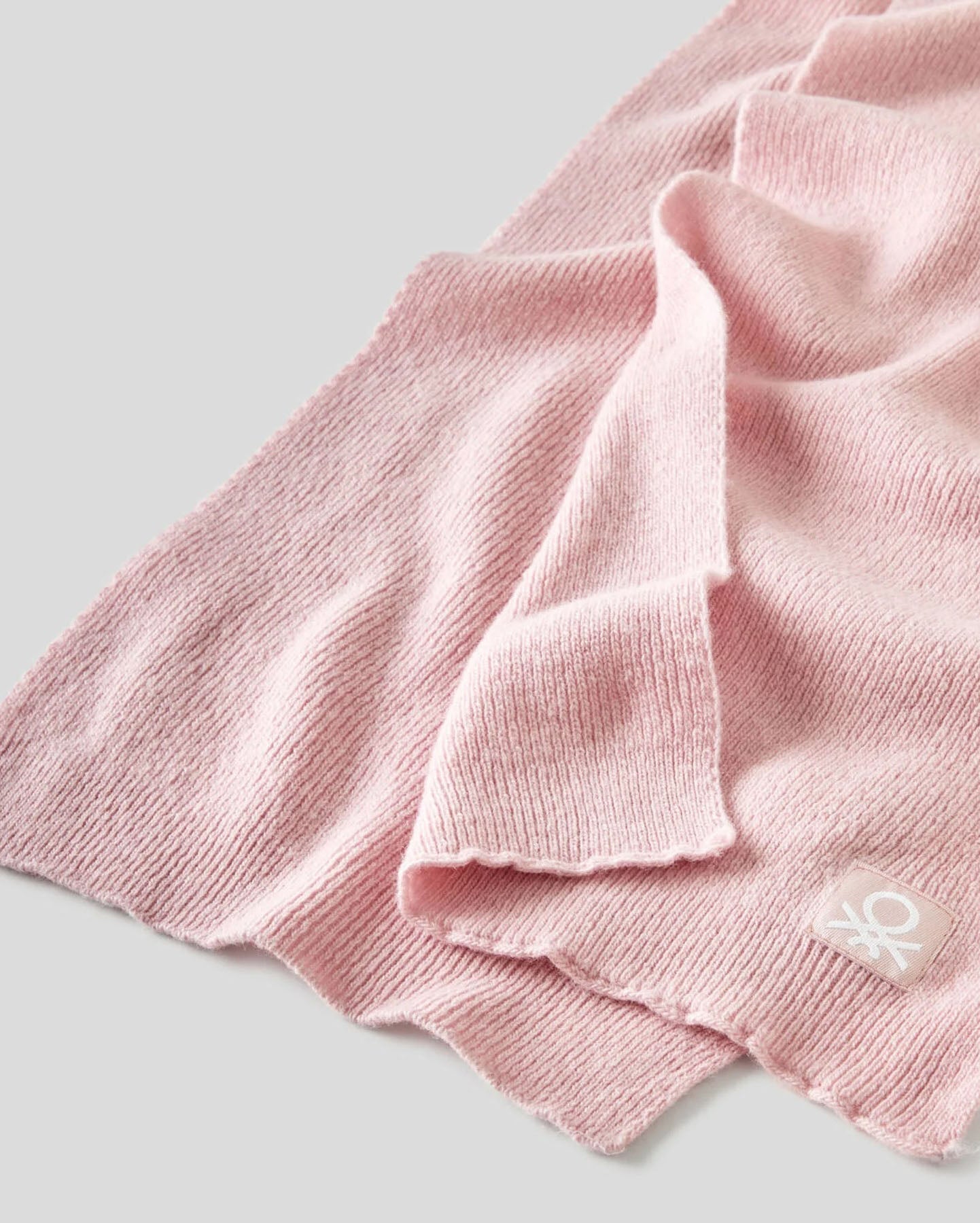 Pink Scarf Benetton