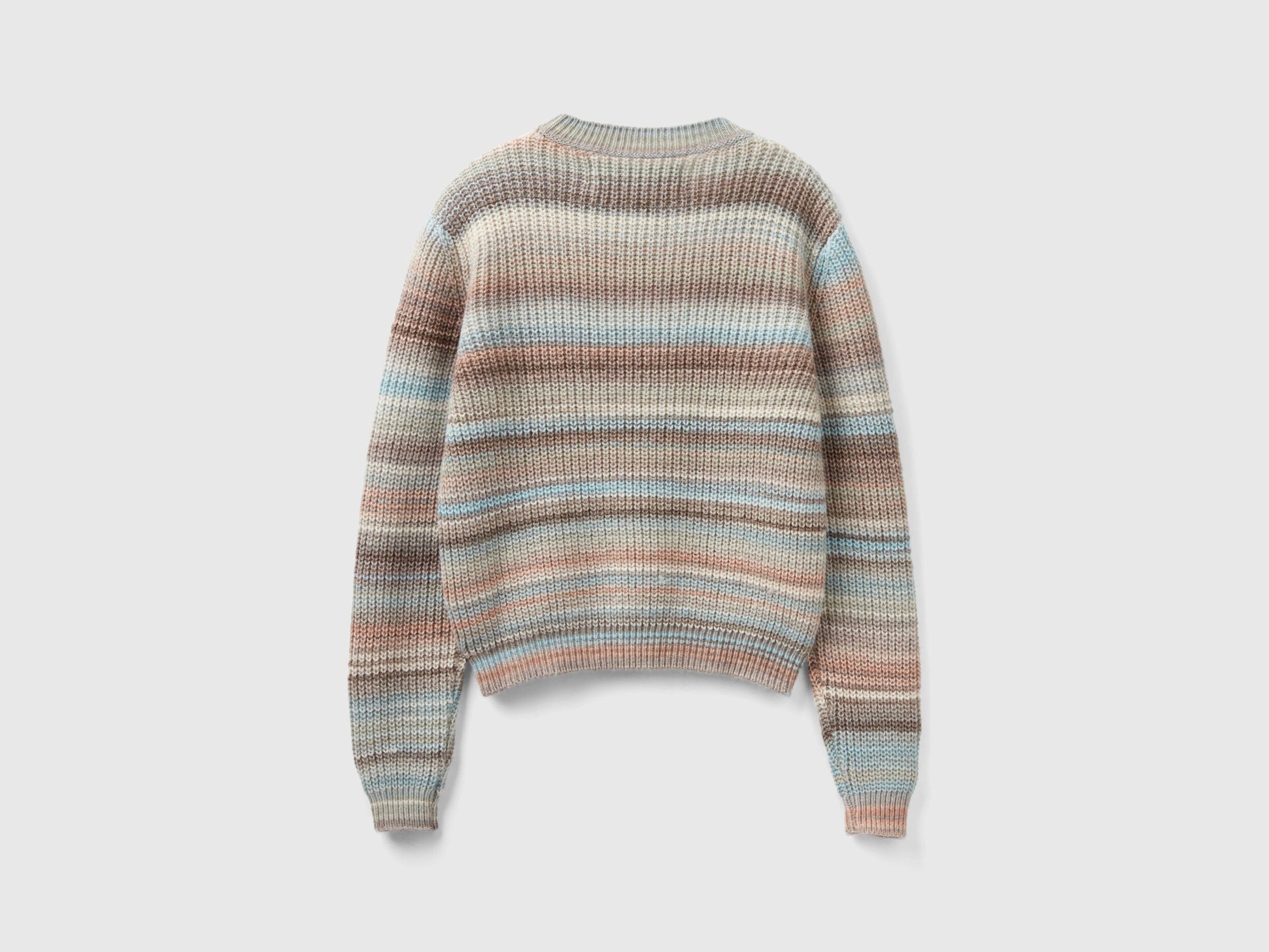 Multicolor Striped Sweater_105CD107O_7P0_05