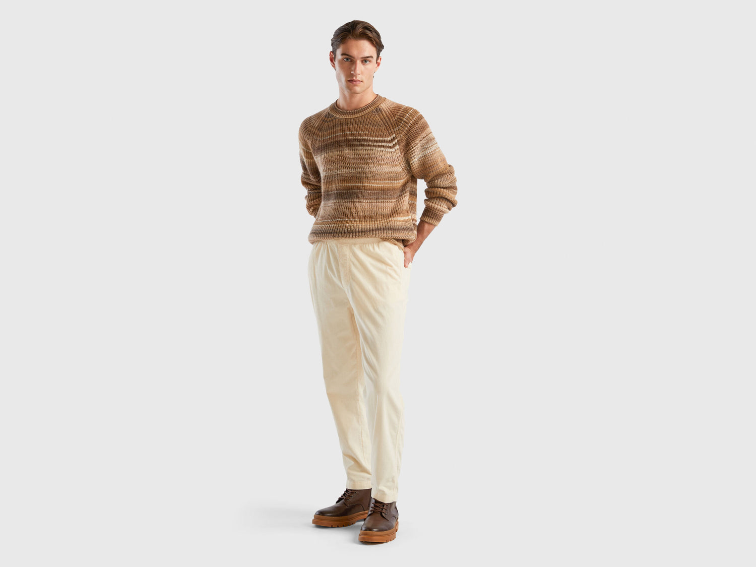 Multicolor Sweater In Wool Blend_105CU105O_793_03