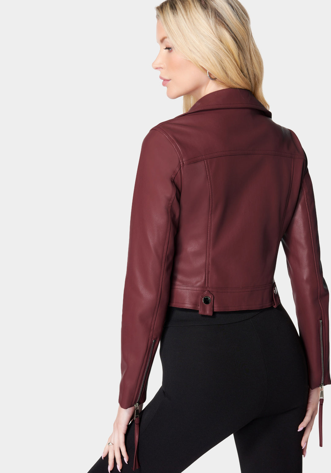 Vegan Leather Moto Jacket_106352_Cabernet_3