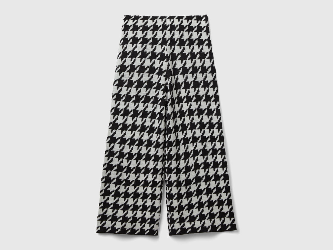 Knit Houndstooth Trousers_1070QF003_700_01
