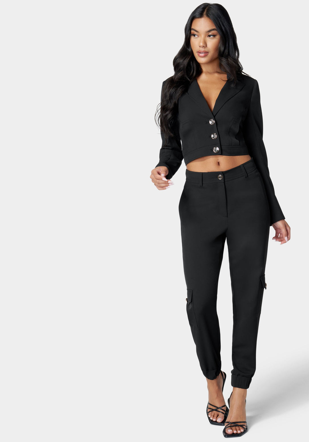 Tailored Twill Jacket_107497_Black_2