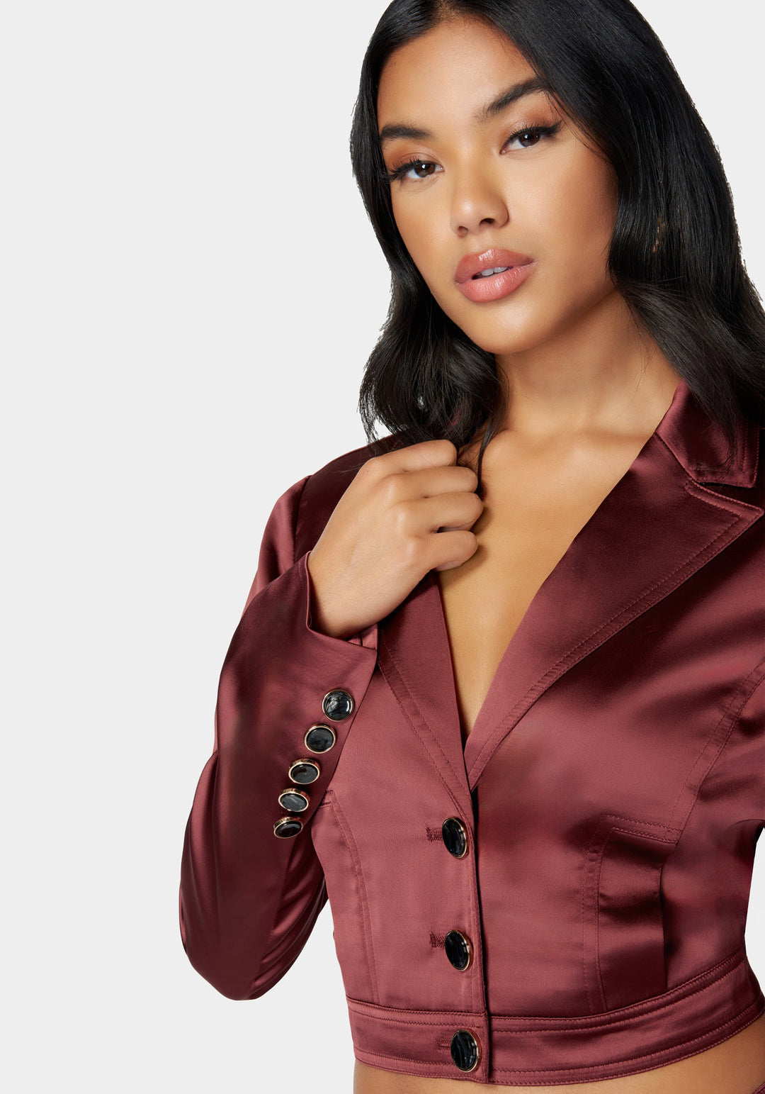 Tailored Satin Jacket_107658_Astro Dust_4