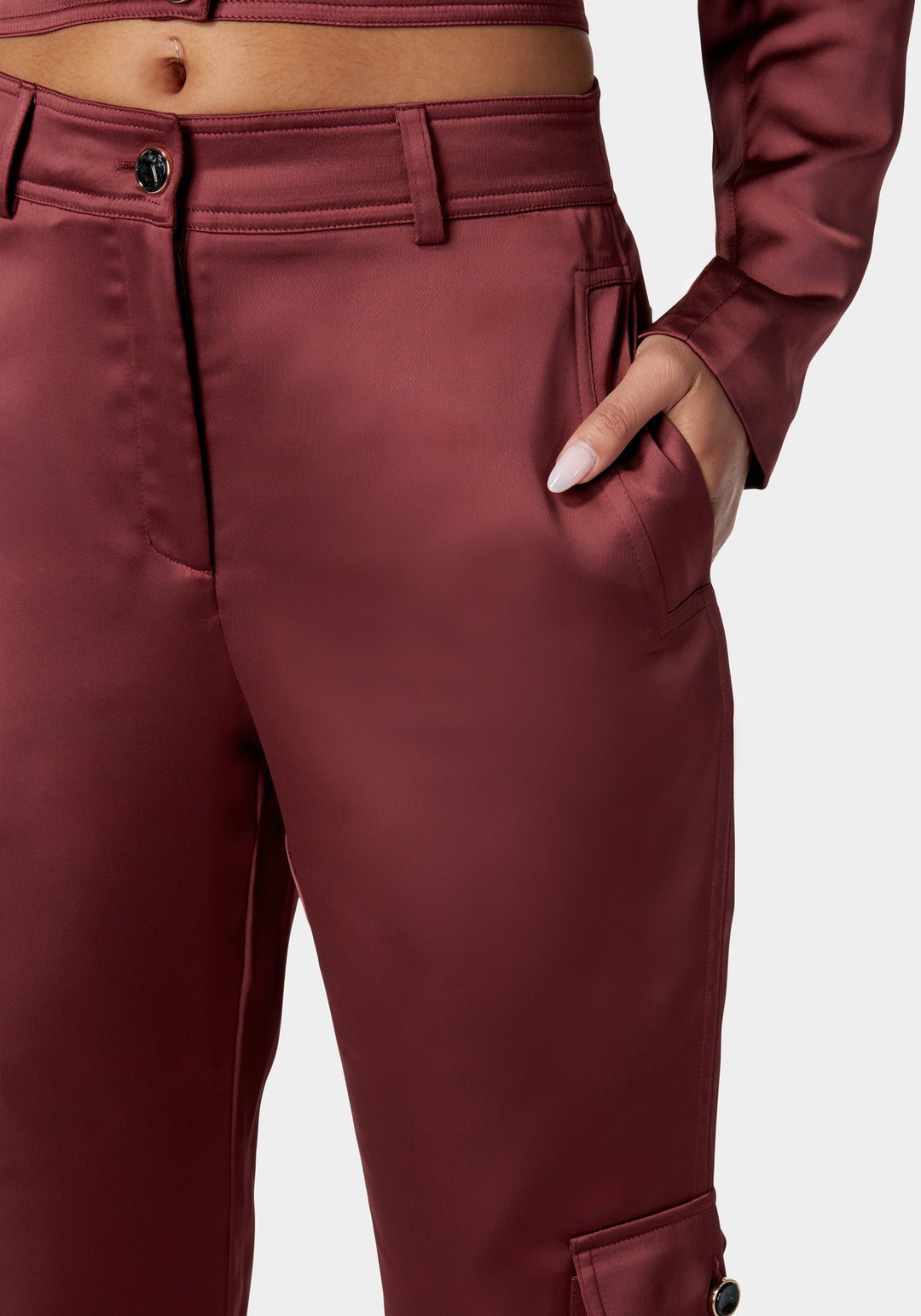 Tailored Cargo Satin Jogger Pant_107659_Astro Dust_4