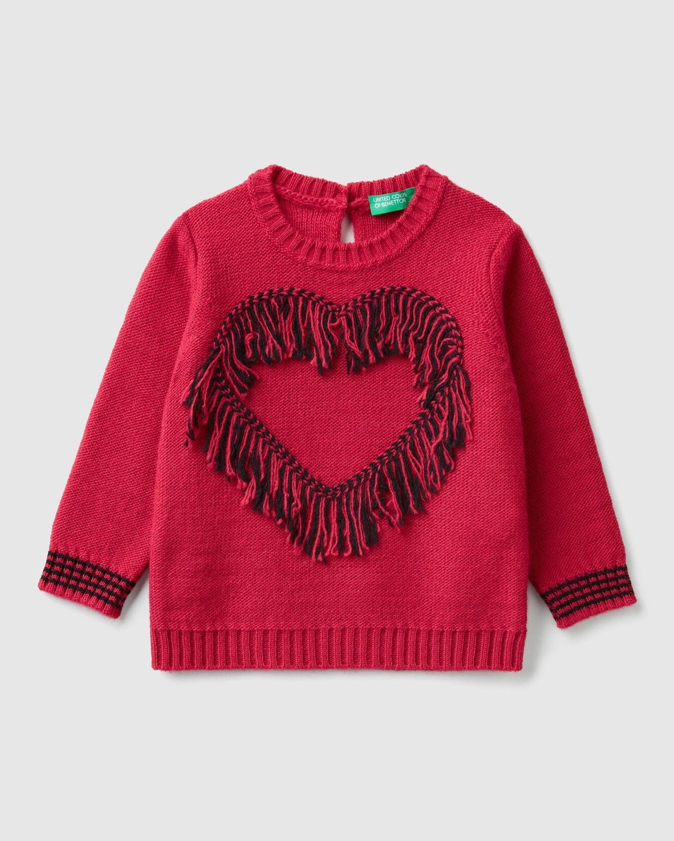 Fuchsia Sweater L/S Benetton