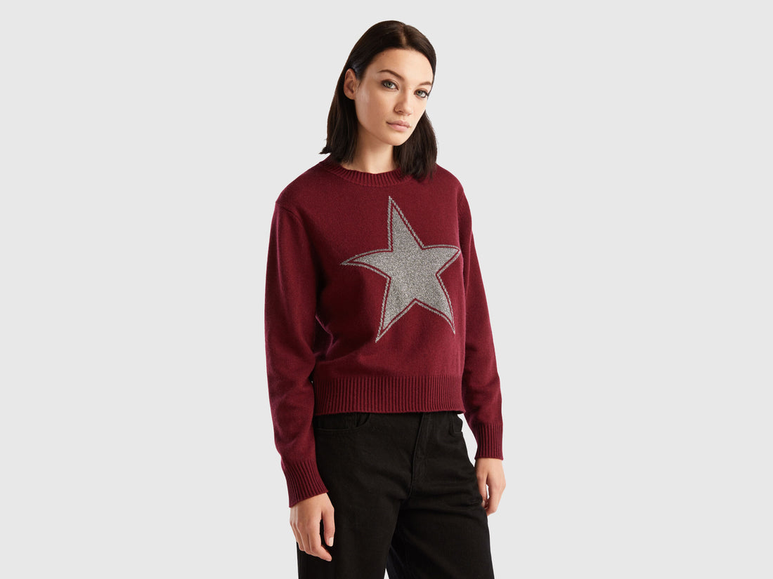 Sweater With Lurex Star_1135E107A_6D0_01