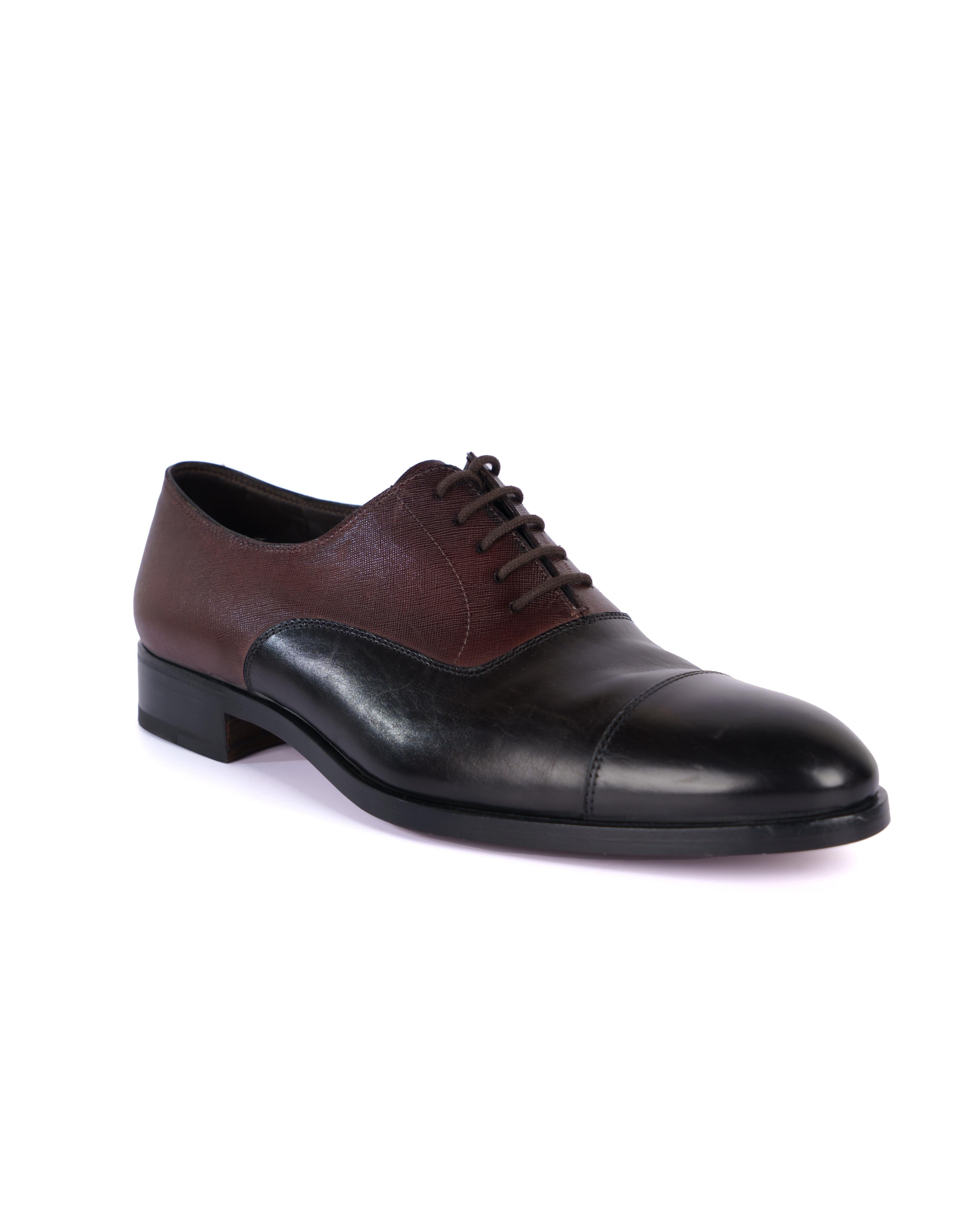 Black/Brown Oxford Shoes