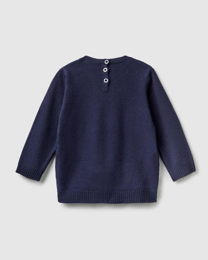 Middle Blue Sweater L/S Benetton