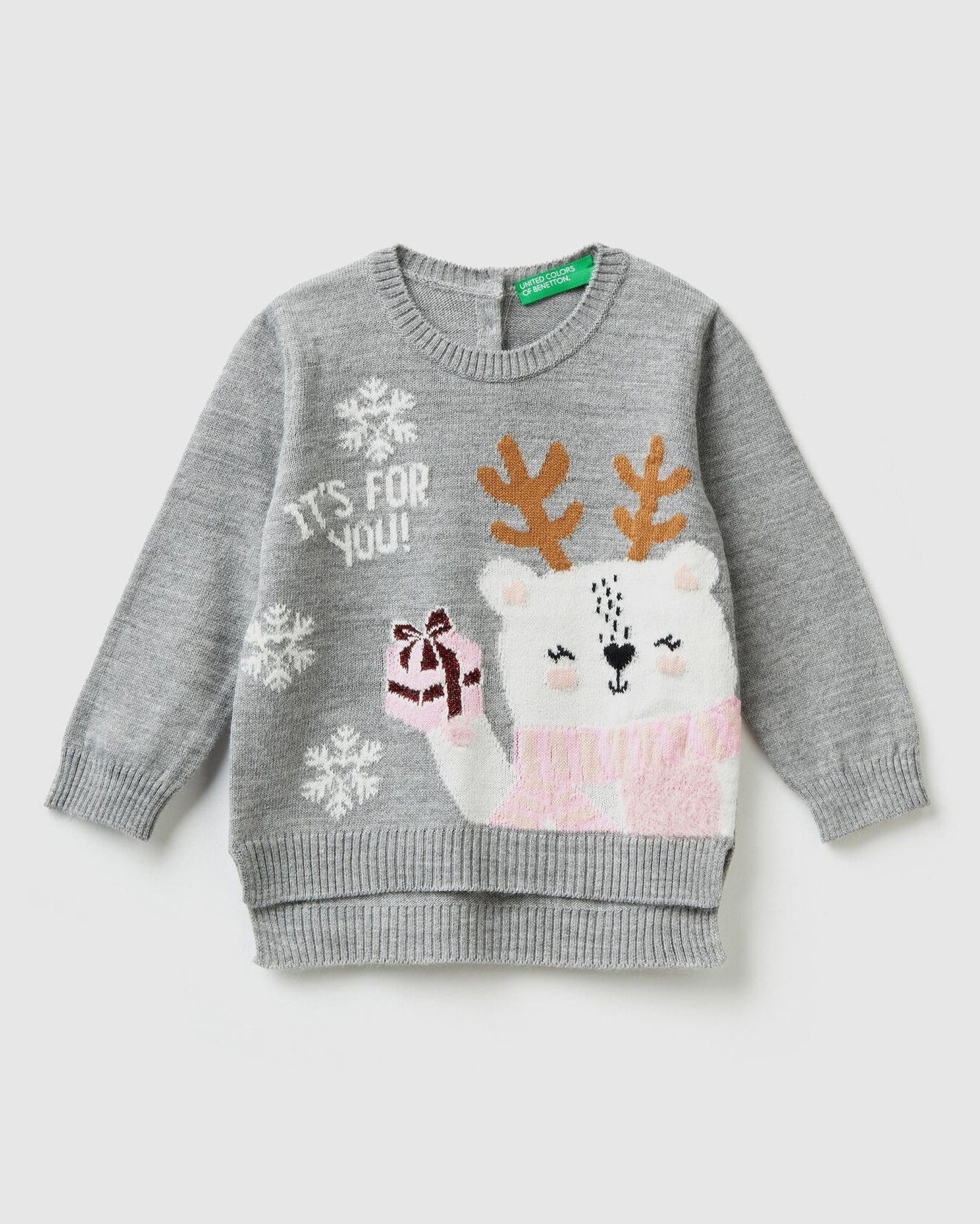 Light Grey Sweater L/S Benetton