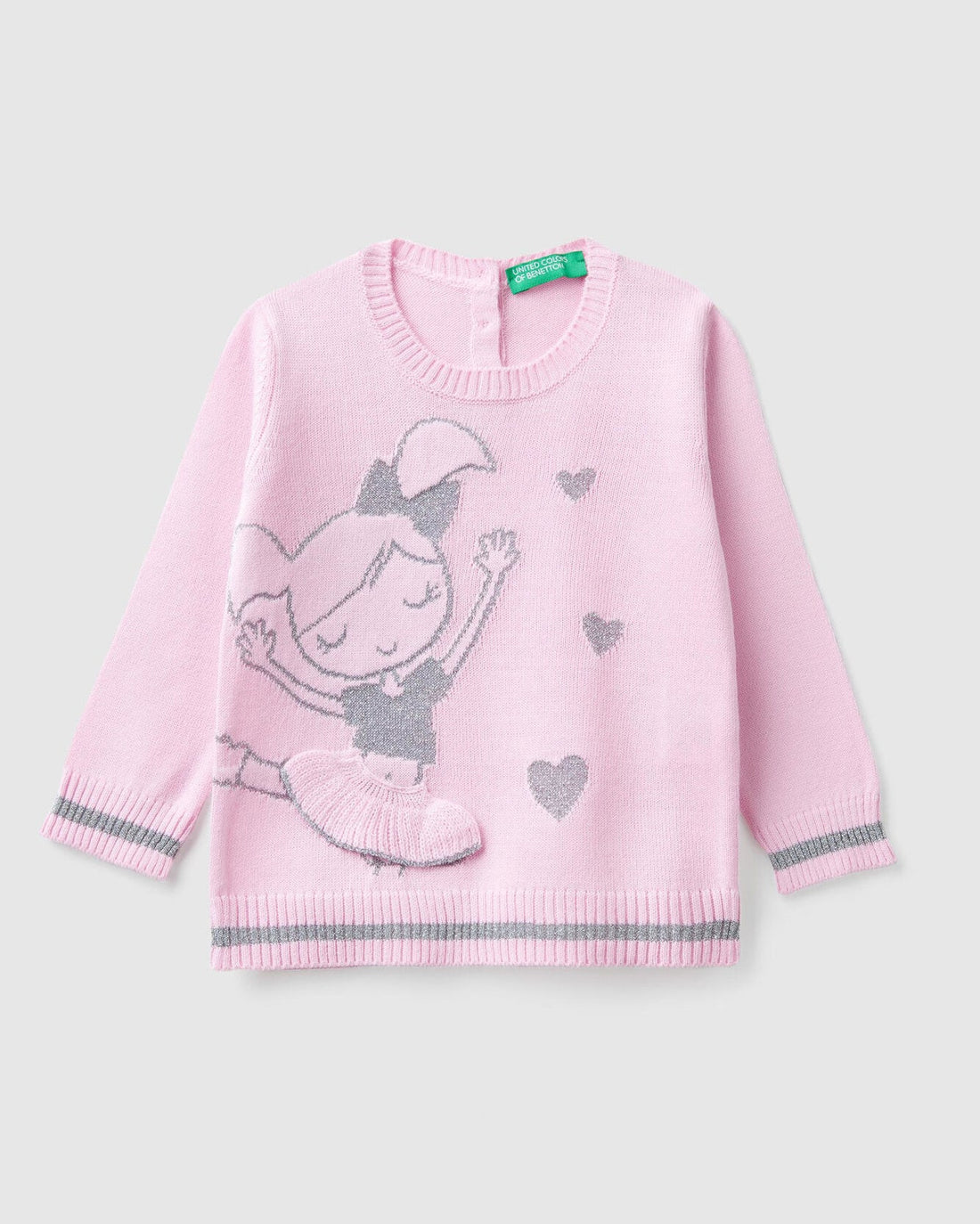 Pink Sweater L/S Benetton