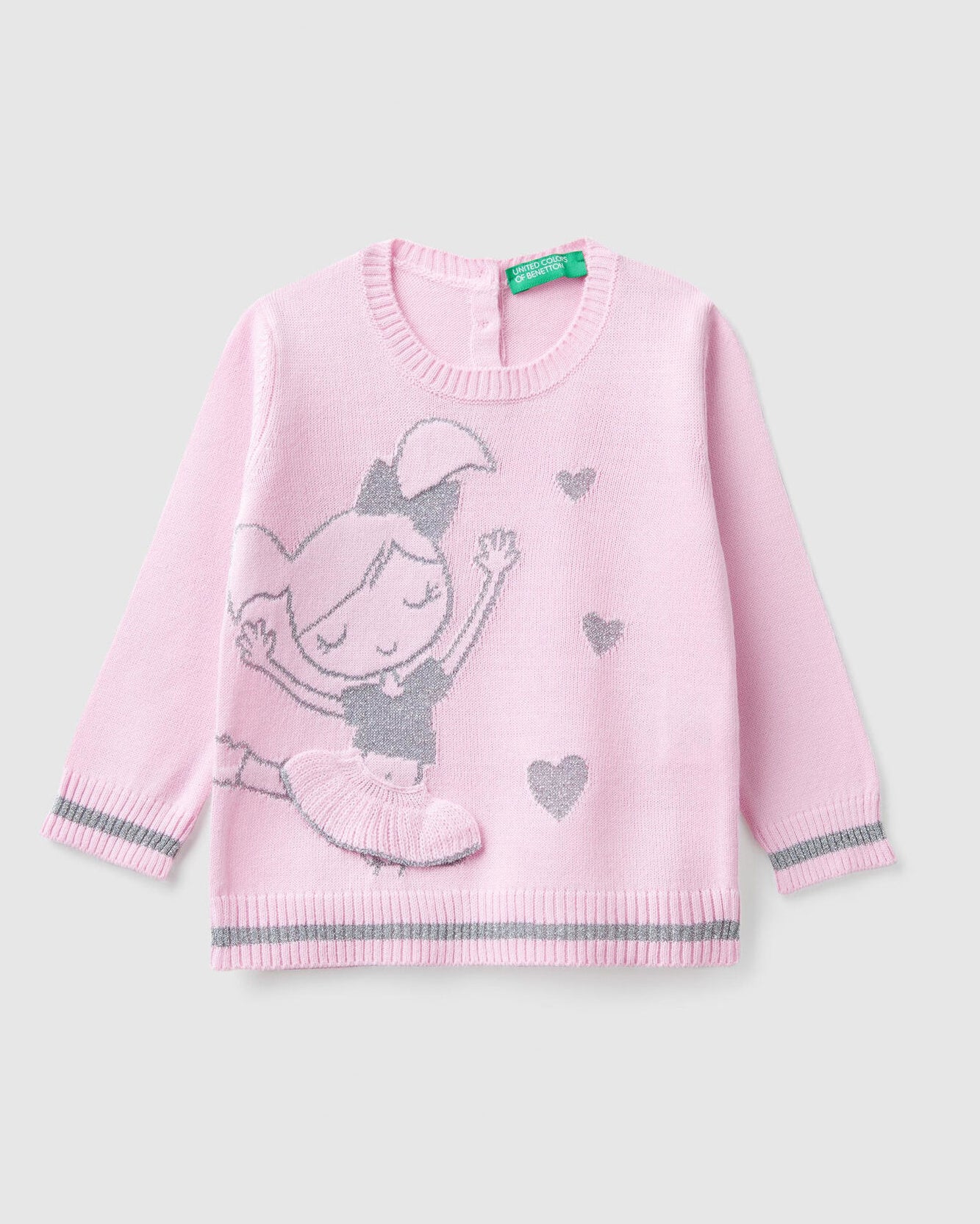 Pink Sweater L/S Benetton