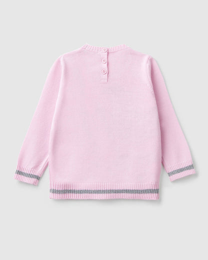 Pink Sweater L/S Benetton