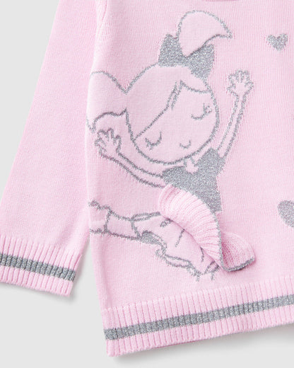 Pink Sweater L/S Benetton