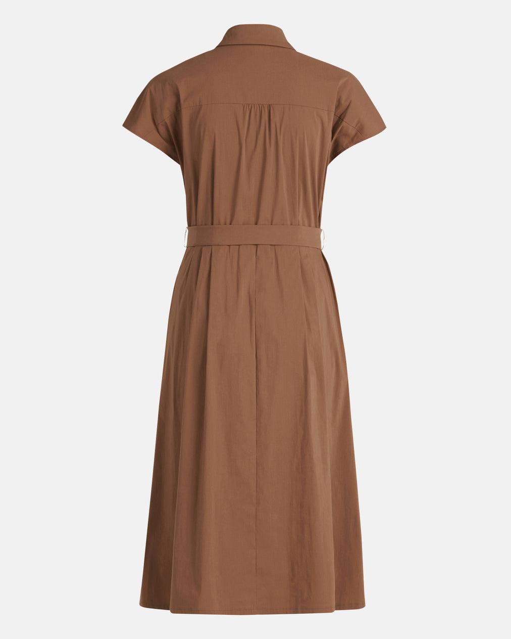 Brown Dress Long 1/2 Sleeve