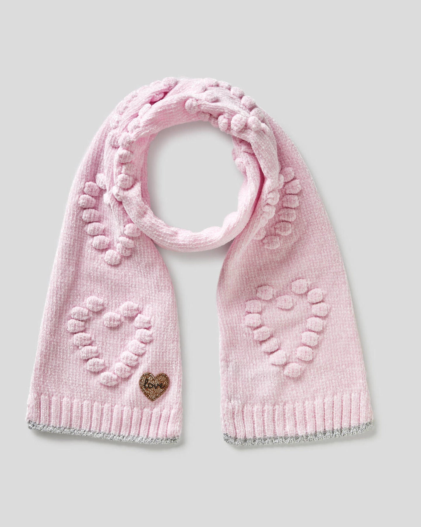 Pink Scarf Benetton