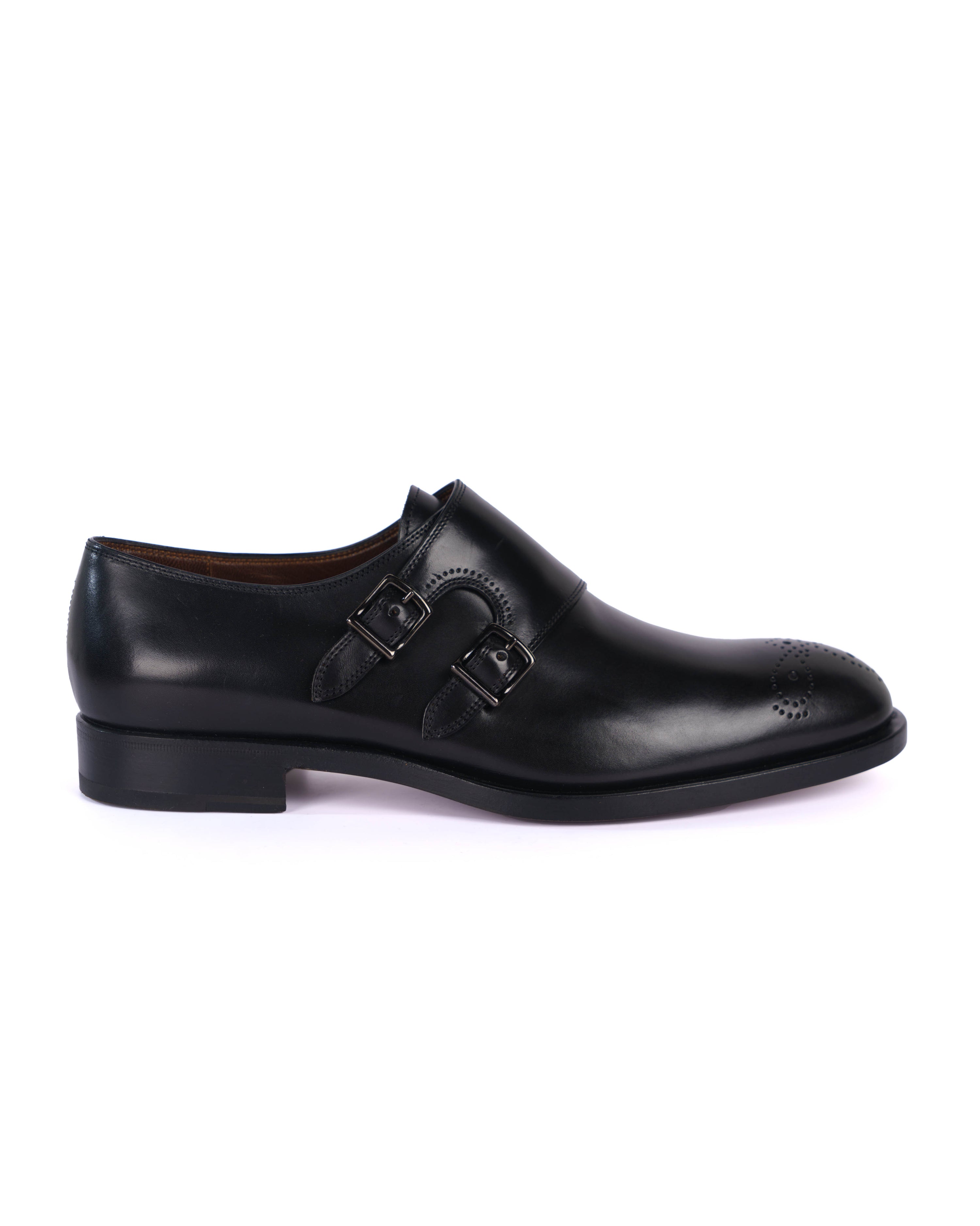 Black Monk Shoes - BEVAVA