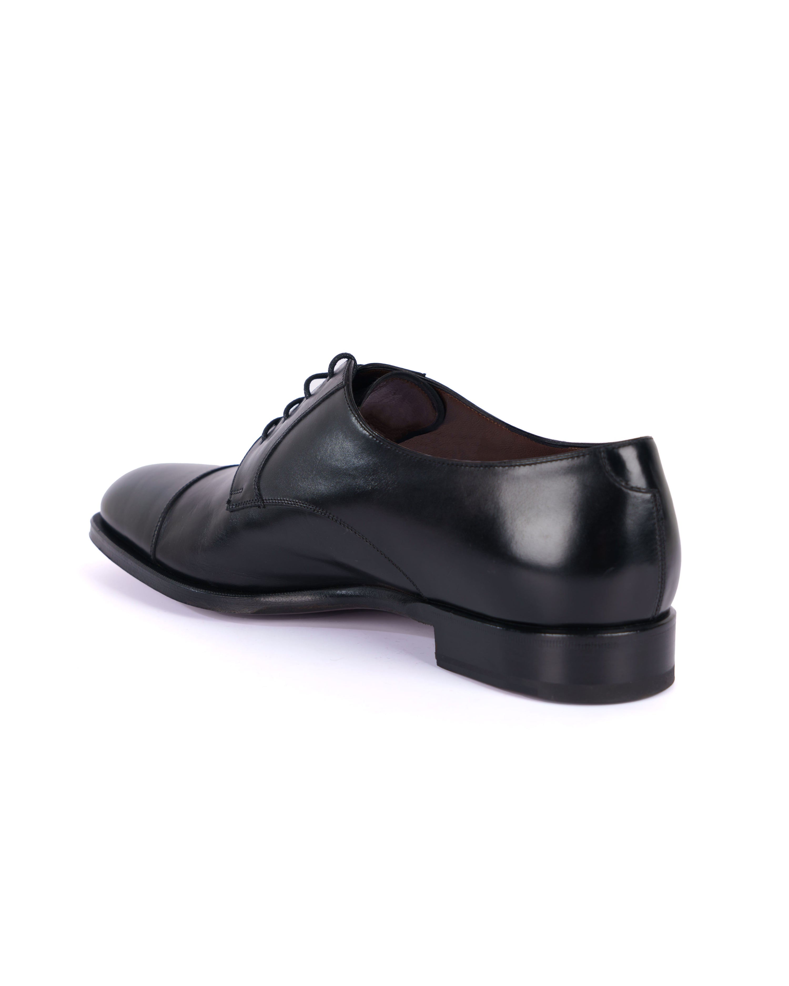 Black Derby Shoes - BEVAVA