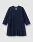 Dark Blue Dress Benetton
