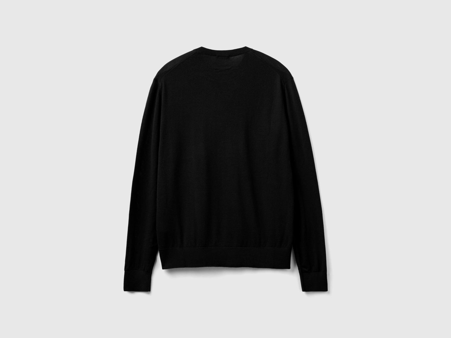 Beige Sweater In Pure Merino Wool_11AHU1056_700_05
