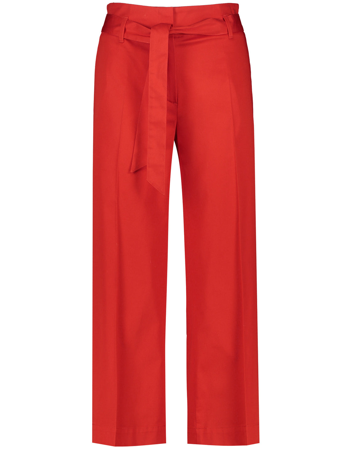 7/8-Length Trousers With A Wide Tie-Around Belt