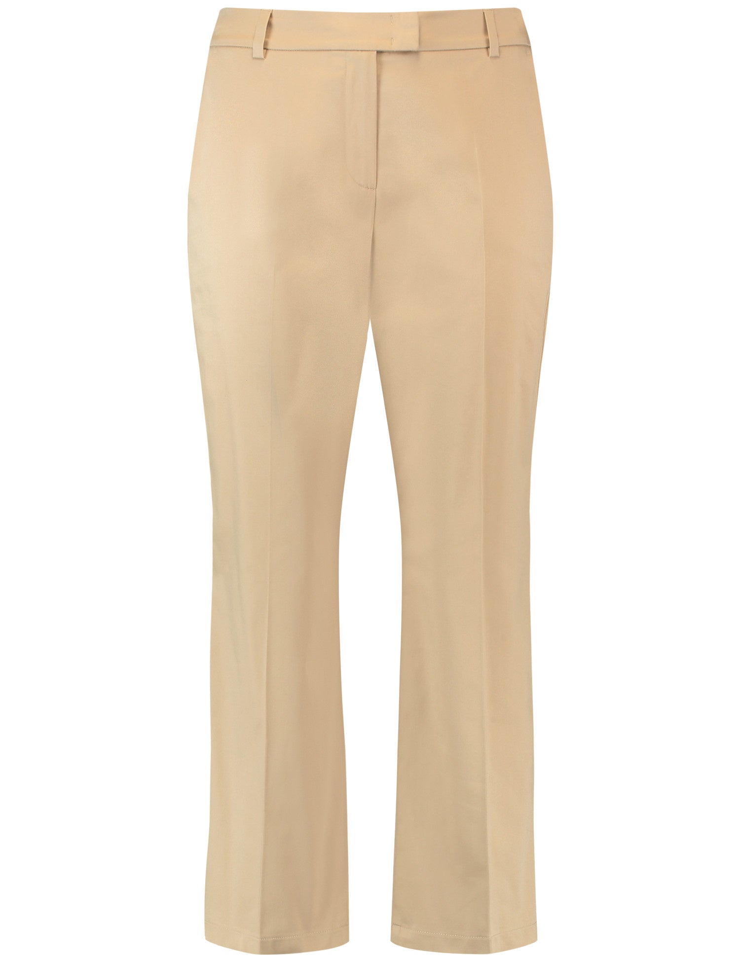 7/8-Length Trousers With Pressed Pleats