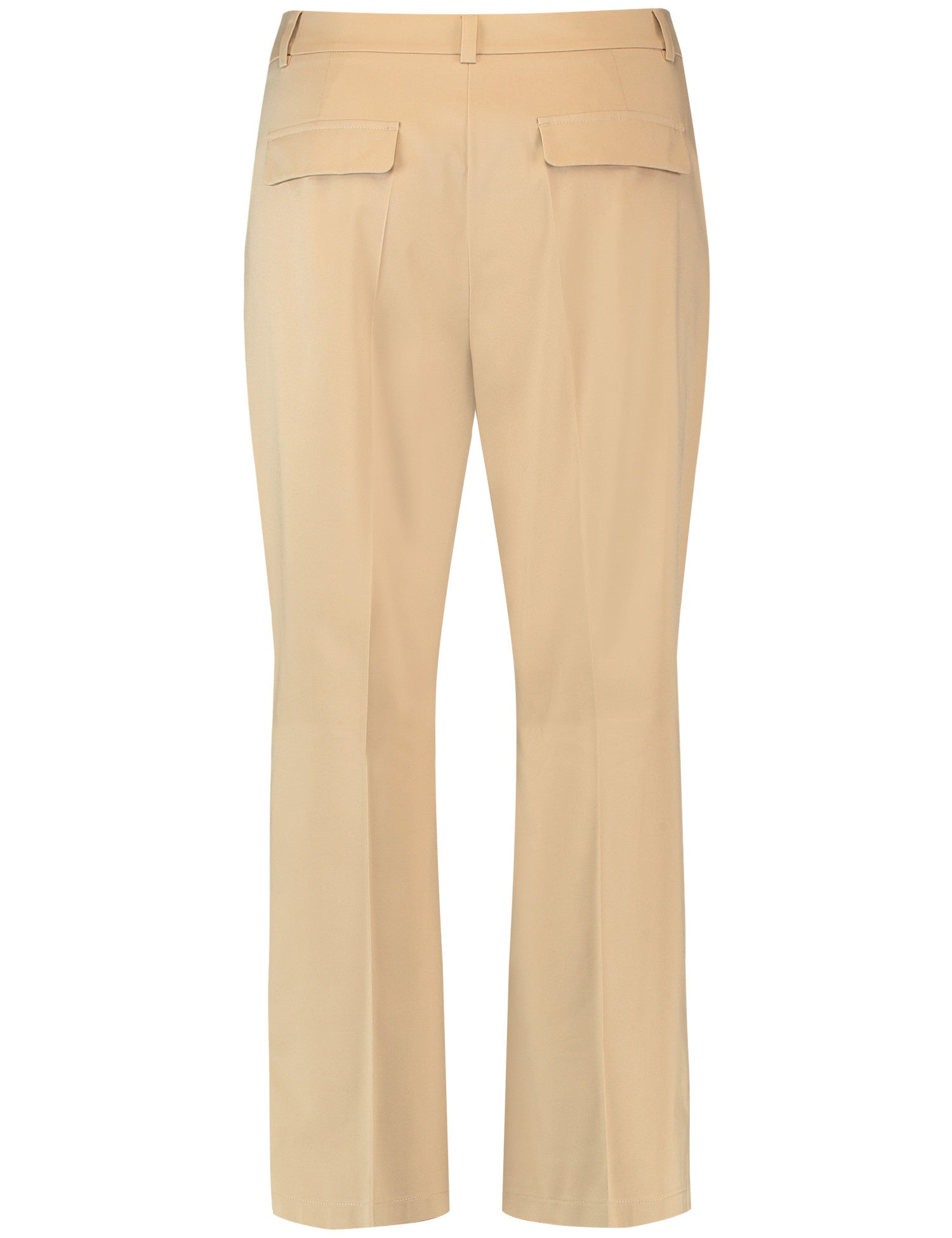 7/8-Length Trousers With Pressed Pleats