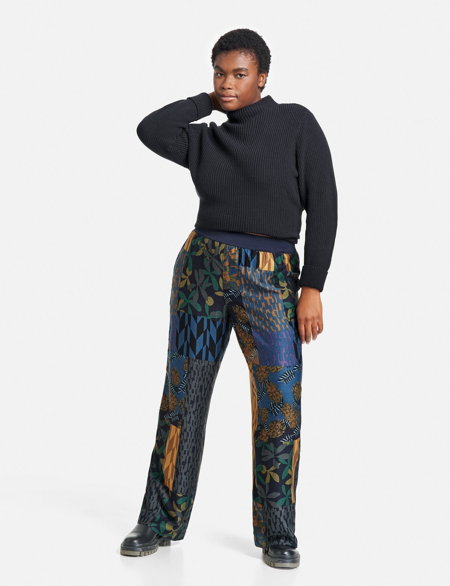 Multi-Color Palazzo Pants Carlotta Samoon