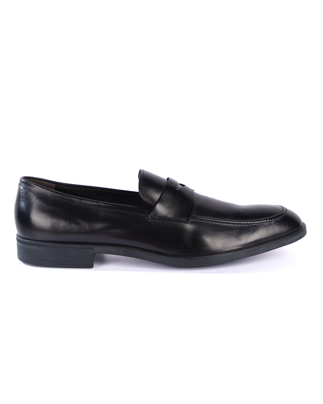 Black Loafer Shoes - BEVAVA